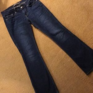 Levi’s 524 bootcut darkwash jeans